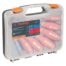 Cargar imagen en el visor de la galería, Juego 6 desarmadores dieléctricos y 1 probador de corriente