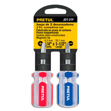 Cargar imagen en el visor de la galería, Juego desarmadores, tipo trompo, 2 piezas, PVC, Pretul