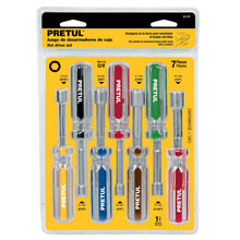 Cargar imagen en el visor de la galería, Juego de desarmadores, 7 piezas, Pretul