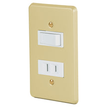 Cargar imagen en el visor de la galería, Placa armada contacto e interruptor, línea Económica