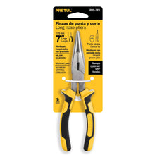 Cargar imagen en el visor de la galería, Pinza de punta y corte 7', mango comfort grip, Pretul