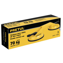 Cargar imagen en el visor de la galería, Ventosa de plástico para vidrio, 2 copas de succión, Pretul