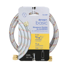 Cargar imagen en el visor de la galería, Manguera para gas, aluminio, 5/16' X 100 cm, Foset Basic