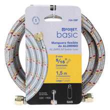 Cargar imagen en el visor de la galería, Manguera para gas, aluminio, 5/16' X 150 cm, Foset Basic