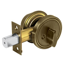 Cargar imagen en el visor de la galería, Cerrojo, latón antiguo, cilindro-mariposa, Hermex Basic