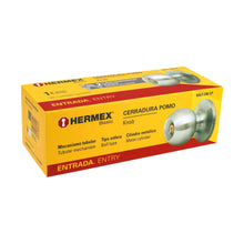 Cargar imagen en el visor de la galería, Cerradura pomo, CM, entrada, tubular, Hermex Basic