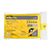 Cargar imagen en el visor de la galería, Lona 2 x 3 m, amarilla, Pretul