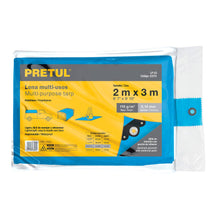 Cargar imagen en el visor de la galería, Lona 3 x 3 m, blanca, Pretul