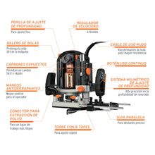 Cargar imagen en el visor de la galería, Rebajadora industrial 2-1/2 HP