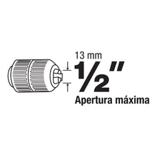 Cargar imagen en el visor de la galería, Broquero sin llave, 1/2', Pretul