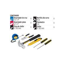 Cargar imagen en el visor de la galería, Juego casero de herramientas, 6 piezas, Pretul