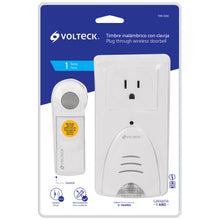 Cargar imagen en el visor de la galería, Timbre inalámbrico con clavija, alcance de 50 m.