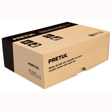 Cargar imagen en el visor de la galería, Zapatos con casco, #27, negro, agujeta bicolor, Pretul