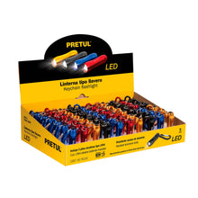 Cargar imagen en el visor de la galería, Llavero tipo linterna con LED, incluye pila LR44, 60 piezas