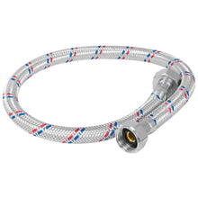 Cargar imagen en el visor de la galería, Manguera flexible para fregadero, 55cm,aluminio, Foset Basic