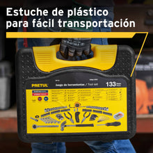 Cargar imagen en el visor de la galería, Set de herramientas para mecánica, 133 piezas, Pretul