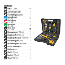 Cargar imagen en el visor de la galería, Set de herramientas, 42 piezas, comfort grip, Pretul