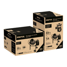 Cargar imagen en el visor de la galería, Revolvedora de cemento a gasolina, 1/2 saco, 160 l, Pretul