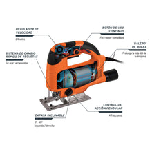 Cargar imagen en el visor de la galería, Sierra caladora, profesional, 650 W