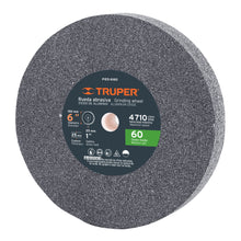 Cargar imagen en el visor de la galería, Piedra para esmeril 6 X 1' óxido de aluminio, grano 60