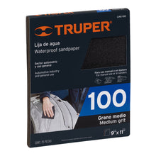 Cargar imagen en el visor de la galería, Lija de agua, grano 100