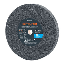 Cargar imagen en el visor de la galería, Piedra para esmeril 6 X 3/4' óxido de aluminio, grano 36