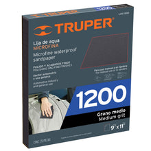 Cargar imagen en el visor de la galería, Lija de agua, grano 1200