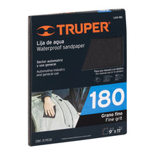 Cargar imagen en el visor de la galería, Lija de agua, grano 180