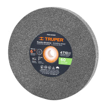 Cargar imagen en el visor de la galería, Piedra para esmeril 6 X 3/4' óxido de aluminio, grano 60