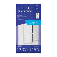 Cargar imagen en el visor de la galería, Placa armada interruptor sencillo y escalera Classic