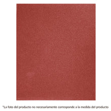 Cargar imagen en el visor de la galería, Lija de esmeril roja, grano 100