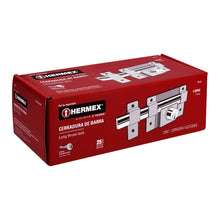 Cargar imagen en el visor de la galería, Cerradura de barra fija con doble cilindro, con 2 llaves tra