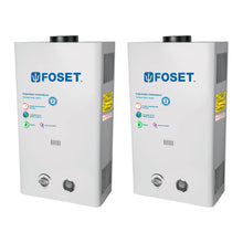 Cargar imagen en el visor de la galería, Calentador de paso instantáneo, 13L, gas LP, 2 servicios