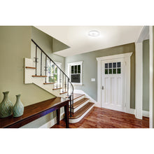 Cargar imagen en el visor de la galería, Plafón redondo, decorativo, diseño de cuadros, 8 W, LED