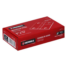 Cargar imagen en el visor de la galería, Bisagra rectangular 1', acero pulido