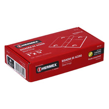 Cargar imagen en el visor de la galería, Bisagra rectangular 1', acero latonado