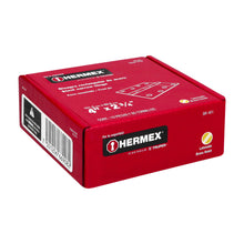 Cargar imagen en el visor de la galería, Bisagra rectangular 4', acero latonado