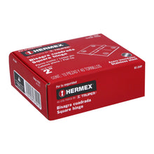 Cargar imagen en el visor de la galería, Bisagra cuadrada 2', acero inoxidable, plana