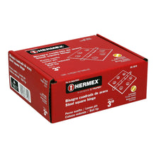 Cargar imagen en el visor de la galería, Bisagra cuadrada 3', acero latonado, redonda