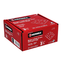 Cargar imagen en el visor de la galería, Bisagra cuadrada 3-1/2', acero cromo mate, plana