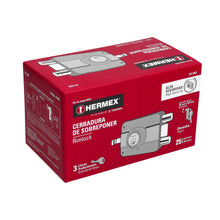 Cargar imagen en el visor de la galería, Cerradura de sobreponer, doble cerrojo, derecha