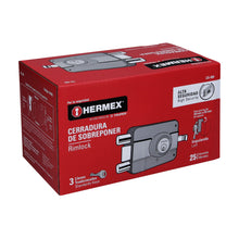 Cargar imagen en el visor de la galería, Cerradura de sobreponer, doble cerrojo, izquierda