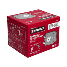 Cargar imagen en el visor de la galería, Cerradura de sobreponer, 2 barras