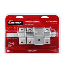 Cargar imagen en el visor de la galería, Cerradura barra, llave tetra, izquierda, blister