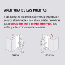 Cargar imagen en el visor de la galería, Cerradura de sobreponer, clásica, instala-fácil, tetra, izq