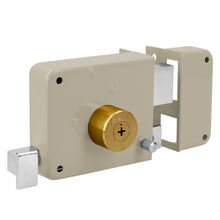 Cargar imagen en el visor de la galería, Cerradura de sobreponer, clásica, instala-fácil, tetra, der