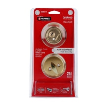 Cargar imagen en el visor de la galería, Cerrojo latón brillante, mariposa