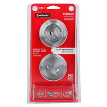 Cargar imagen en el visor de la galería, Cerrojo cromo mate, mariposa