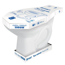 Cargar imagen en el visor de la galería, Taza redonda cerámica, blanco