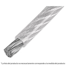 Cargar imagen en el visor de la galería, Cable rígido de acero 3/32', recubierto PVC, 7X7, 75 m